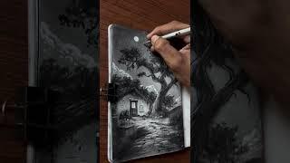 Charcoal Drawing #behindthescene #art #drawing #charcoal
