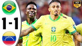 Brazil vs Venezuela 1-1 Highlights & All Goals 2024 HD