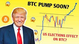 BTC Quick Update  | BTC Update Today | Bitcoin Price Prediction Today | Donald Trump Will Win?