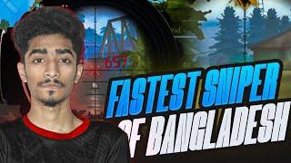 FASEST SNIPER PLAYER OF BANGLADESHB || RHK-FLICKER HIGHLIGHTS | REDHAWKS | RHK || SNIPER CLUTCHES