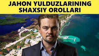 Jahon Yulduzlari va Ularning Shaxsiy Orollari