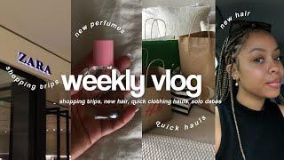 Vlog - Solo date, Pre-trip planning, New hair + more | Doria Eve