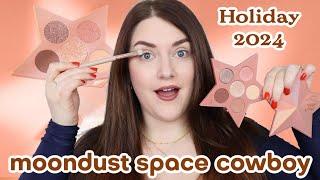 URBAN DECAY MOONDUST SPACE COWBOY EYESHADOW PALETTE I review, eye swatches and comparisons