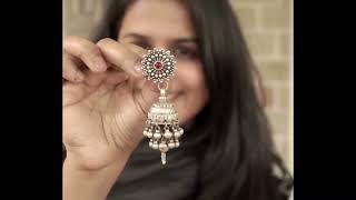 Vintage pure silver jhumka | MACS