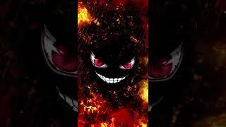 Eye of the devil in dark hell