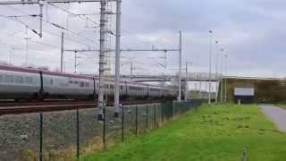 Doortocht Thalys PBA 300 km/h station Noorderkempen