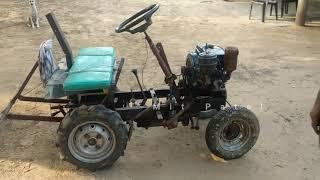 DETAILED video of home build mini tractor || Mit Patel