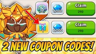 2 NEW REDEEM CODES! ️ Redeem New Gift CODES in Cookie Run Kingdom!