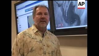 Professor Hans Graber at the University of Miami's Rosenstiel School of Marine and Atmospheric Scien