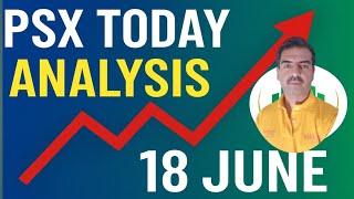 PSX Today Analysis for 19 June #trading #stockmarket #kse100 #news
