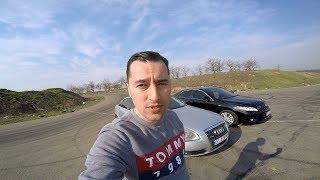 Камри 3.5  vs  Audi A6 (3,0) diesel .  Достойный заезд !!!