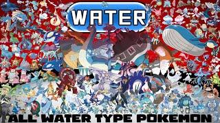 Every Water Type Pokémon And Greninja