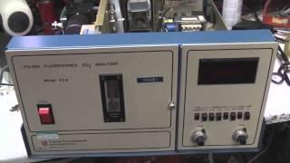 Gas analyser teardown