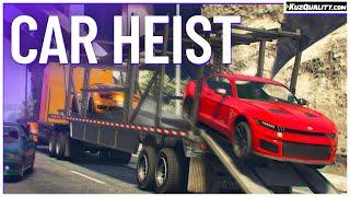 FiveM Script | Car Heist [QB+ESX] | KuzQuality (Gameplay)