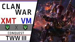 Кланвар VM vs XMT | Лесные Эльфы vs Лесные Эльфы | Завоевание | Total War: WARHAMMER 3