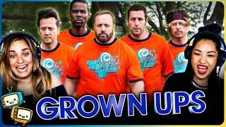 GROWN UPS Movie Reaction! | First Time Watch! | Adam Sandler, Kevin James, David Spade, Chris Rock