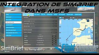 Intégrer Simbrief dans  MSFS 2020 et 2024