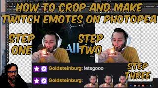 EZ MODE Cropping/Creating Twitch Emotes on Photopea!