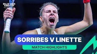 Sara Sorribes Tormo v Magda Linette | 2024 Billie Jean King Cup Finals | Match Highlights