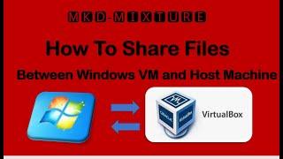 How To Share Files Between Windows VM and Host Machine! Must Watch !!