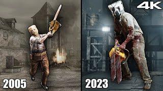 Resident Evil - Evolution of Chainsaw Enemies (4K 60FPS) 2005-2023