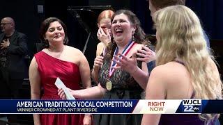 American Traditions Vocal Competition crowned the winner. Hear what they sang to win