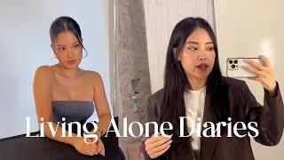 Living Alone Diaries | Photoshoot day, getting buyers remorse, fall shopping, a night out in NYC