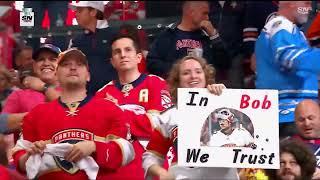 Last moments in 2nd period in Game 7 Stanley Cup Final Oilers Panthers