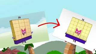 Dodeca D.’s Numberblocks Comparison But When Their Number is Said An Image Of Them Pops Up (1-1 Mil)