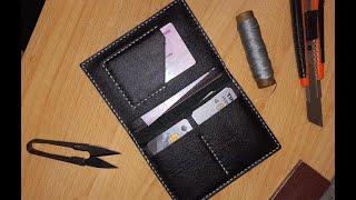 Car document holder, genuine leather. Автомобильная обложка для документов, натуральная кожа.