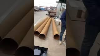 XTLASER+professional tube laser cutting machine with 350mm chuck at customer site