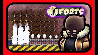 Forts - КУЧА РОЕВ!!! Сносим врага с ОДНОГО ЗАЛПА #forts #фортс #ЛысыйДядь