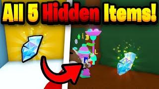 All 5 HIDDEN *SHINE* Locations! | Bee Swarm Simulator Update