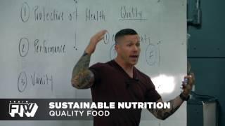 Sustainable Nutrition - Part 2: Quality