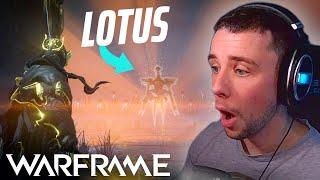 Lotus Reveals her TRUE Form! First Time Playing Warframe The Sacrifice