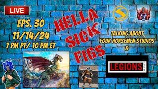 HSF! Eps. 30 - Talking Four Horsemen Studios & Legions Con 2024