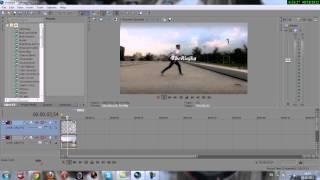 Видеоуроки по Sony Vegas 11.0(накладка на видео текста)