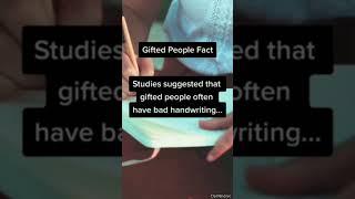 Gifted People Fact️#shorts