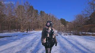 asmr. my first snow 내 첫 겨울 ️️ Nami Island, Chuncheon, South Korea.