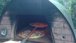 PIZZAJOLLY® pizzaoven Originale 70 houtgestookt voor thuis in de tuin!