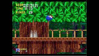 Sonic The Hedgehog 2 Wood Zone With Super Sonic