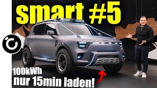 smart #5 Ersteindruck - Lademonster als echte Model Y Alternative?