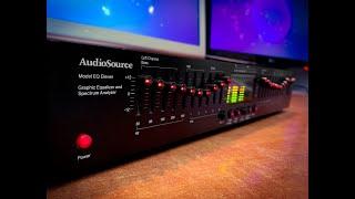 Audiosource EQ Eleven Vintage Stereo Equalizer With Spectrum Analyzer, Demonstration