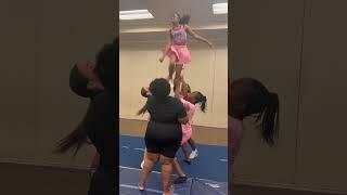Trying a switch up for the first time . We love Coach T. #cheerleading #reels #cheer #subscribe