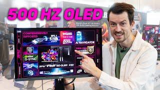 This is brutal: 500 Hz OLED gaming monitor from MSI (MPG 2272QR X50)