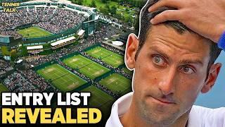 Wimbledon 2025 Entry List Revealed | Tennis News