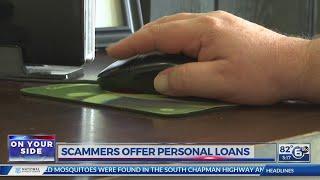Scammers offer personal loans