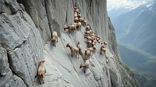 This is Why Goats Climb to 13,000 ft.