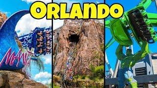 Top 10 Fastest Rides & Roller Coasters in Orlando - Disney World, Universal Orlando & SeaWorld