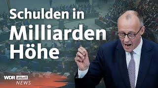 Nach Abstimmung im Bundestag: Schuldenpaket beschlossen | Aktuelle Stunde